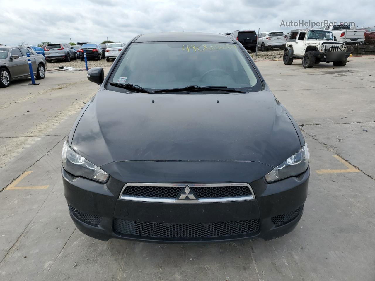 2015 Mitsubishi Lancer Es Black vin: JA32U2FU6FU003388