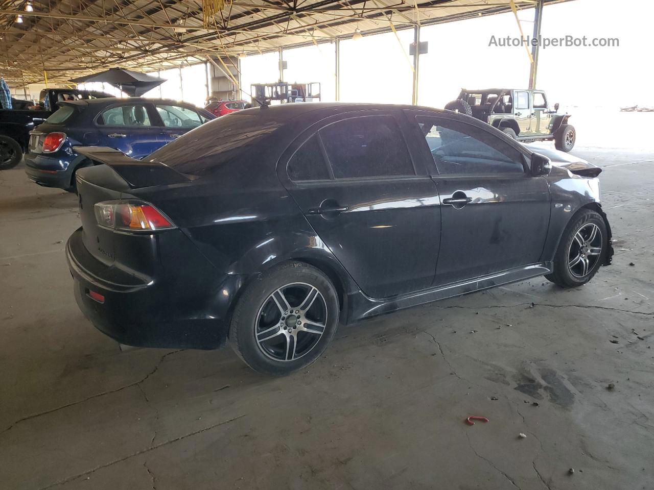 2015 Mitsubishi Lancer Es Black vin: JA32U2FU8FU026980