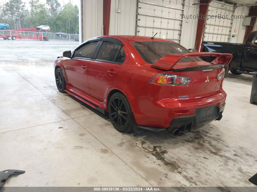 2016 Mitsubishi Lancer Es Red vin: JA32U2FU8GU007248