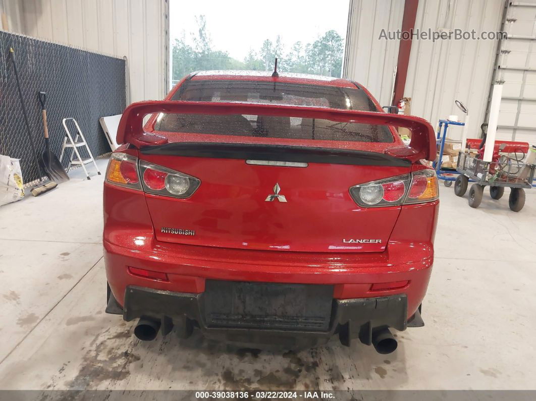 2016 Mitsubishi Lancer Es Red vin: JA32U2FU8GU007248