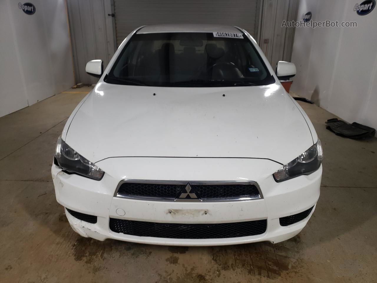 2013 Mitsubishi Lancer Es/es Sport White vin: JA32U2FU9DU020408