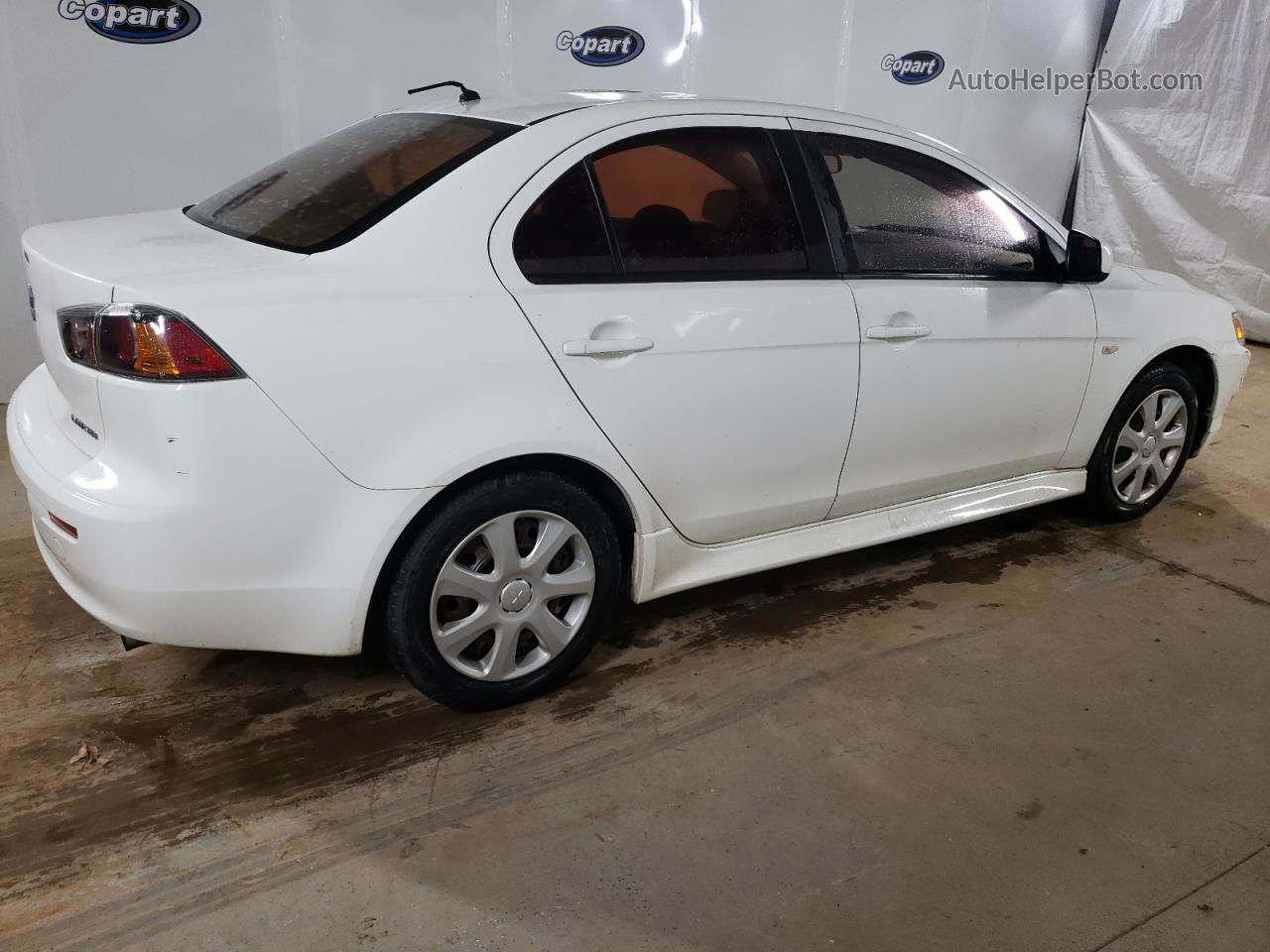 2013 Mitsubishi Lancer Es/es Sport White vin: JA32U2FU9DU020408