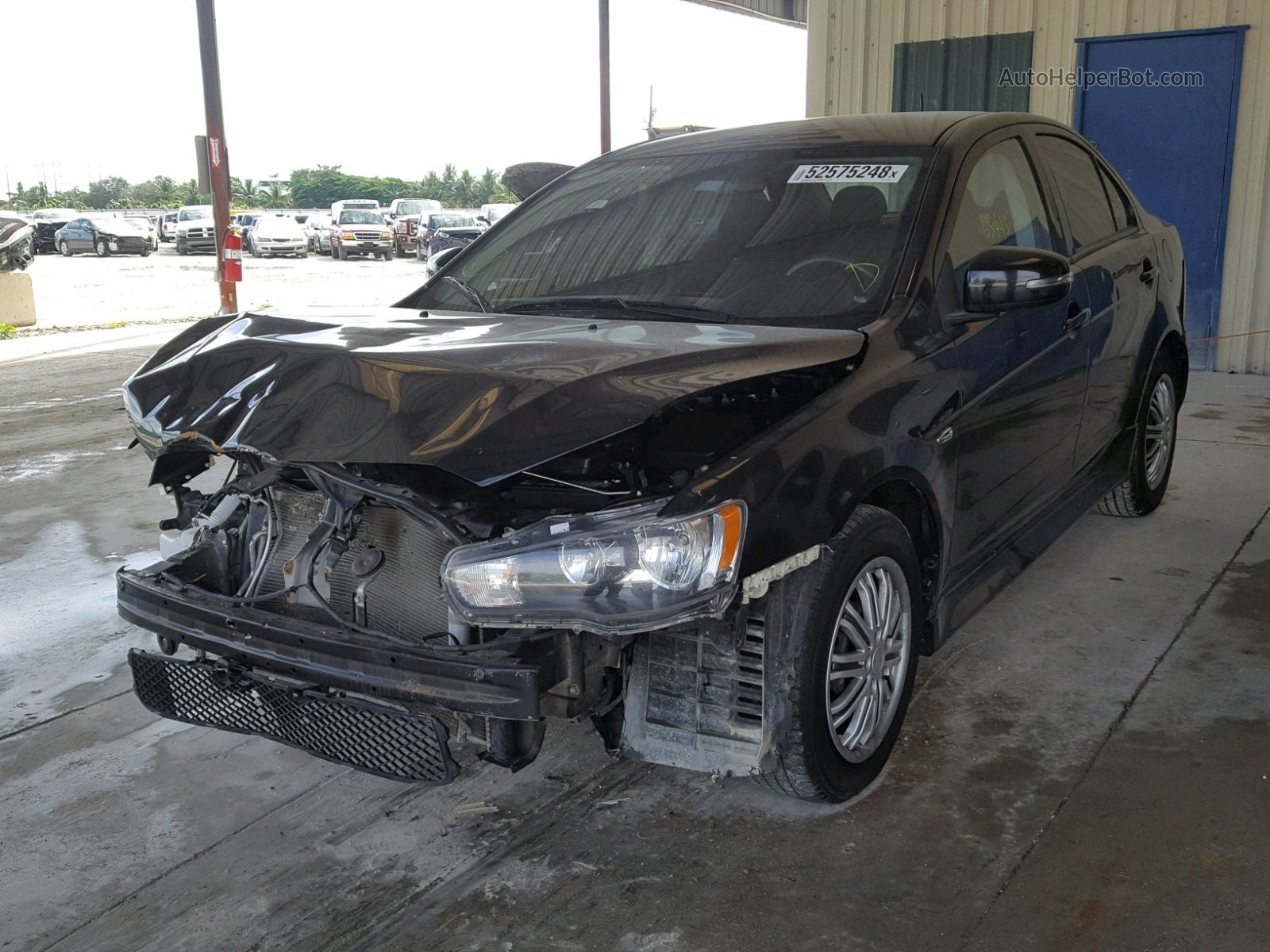 2015 Mitsubishi Lancer Es Black vin: JA32U2FU9FU003854