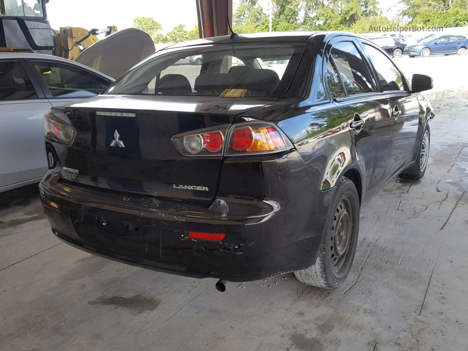 2015 Mitsubishi Lancer Es Black vin: JA32U2FU9FU003854