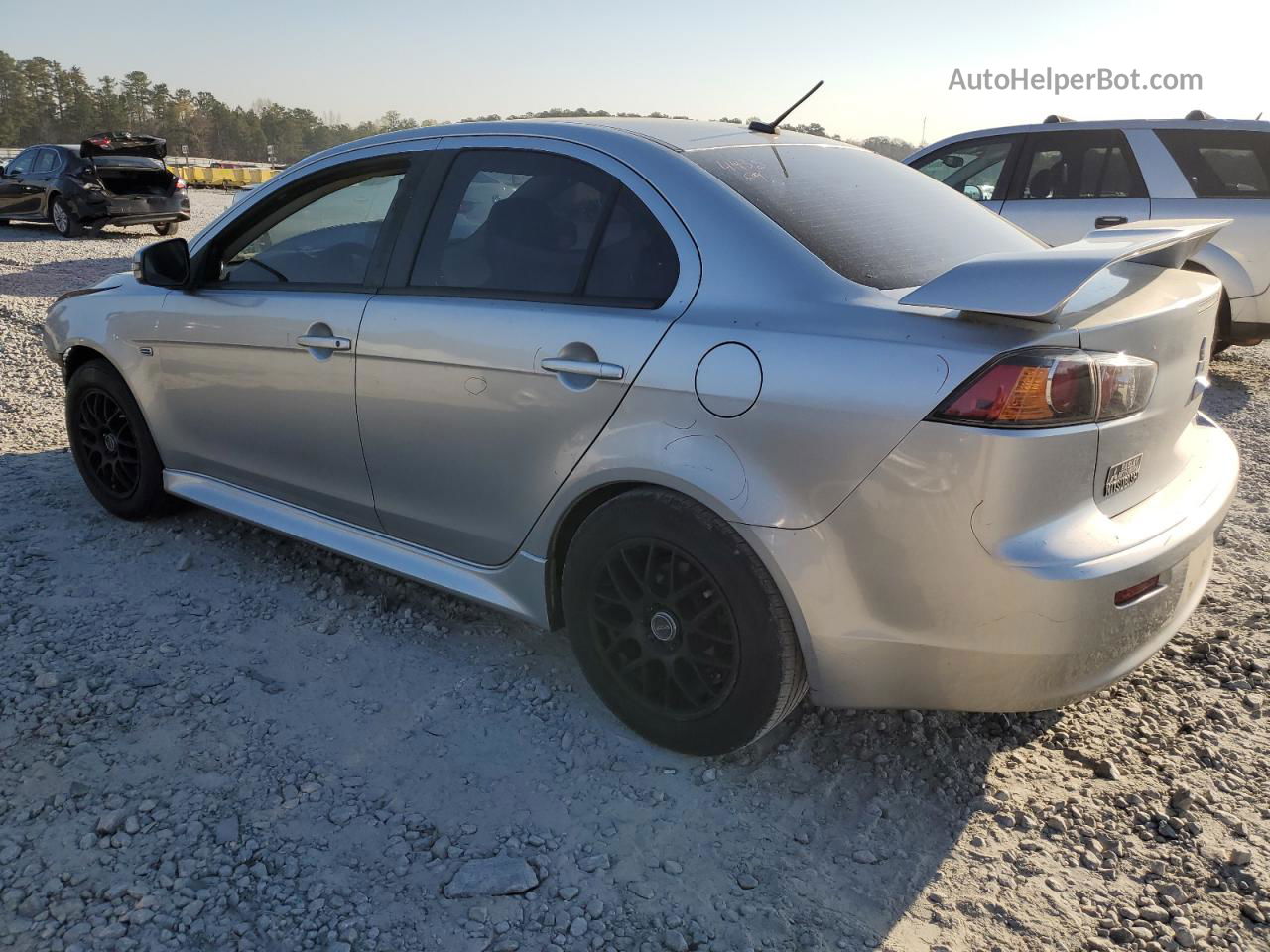 2016 Mitsubishi Lancer Es Silver vin: JA32U2FU9GU009395