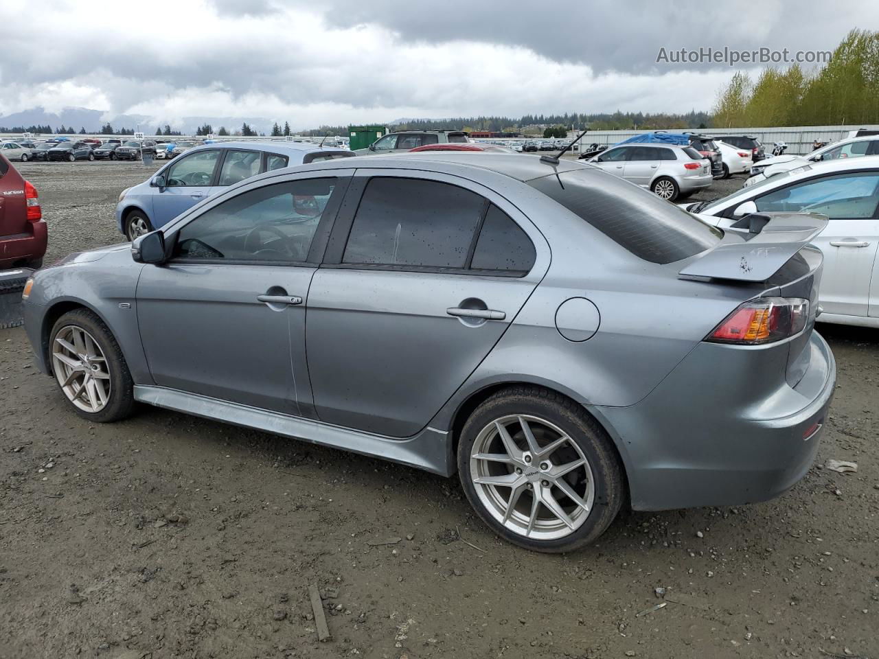 2015 Mitsubishi Lancer Gt Gray vin: JA32U8FW5FU005668