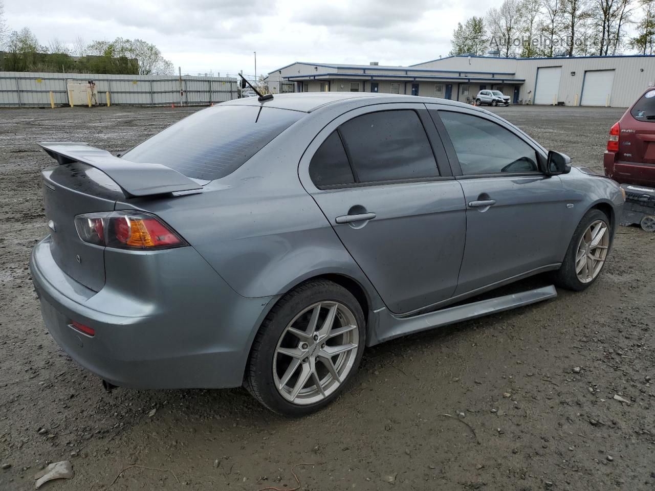 2015 Mitsubishi Lancer Gt Gray vin: JA32U8FW5FU005668