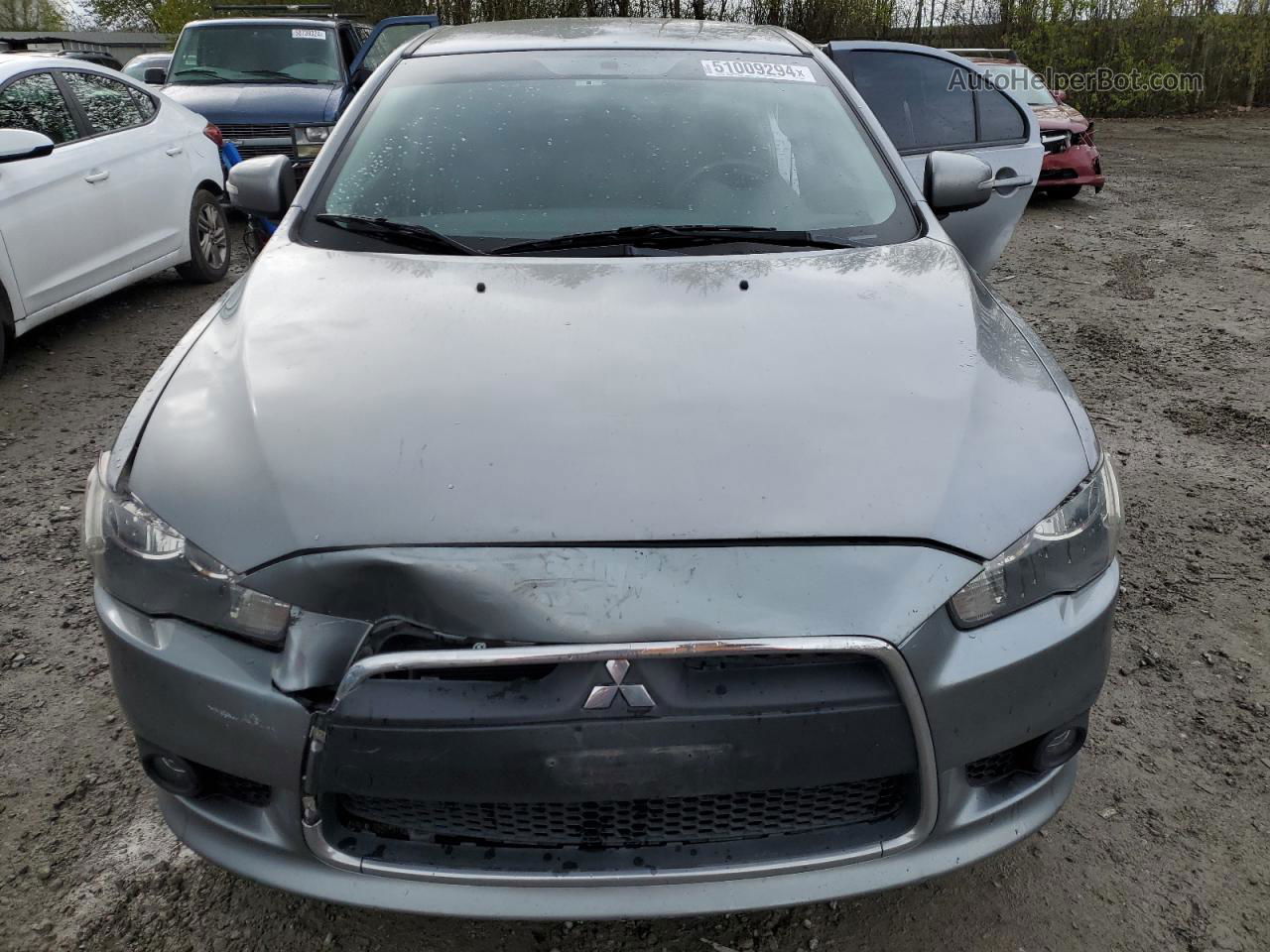 2015 Mitsubishi Lancer Gt Gray vin: JA32U8FW5FU005668