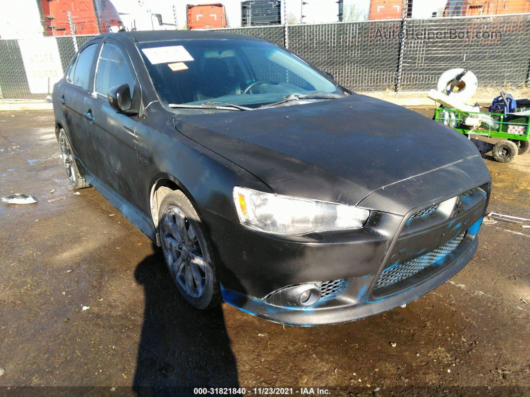 2015 Mitsubishi Lancer Gt Black vin: JA32U8FW5FU011132