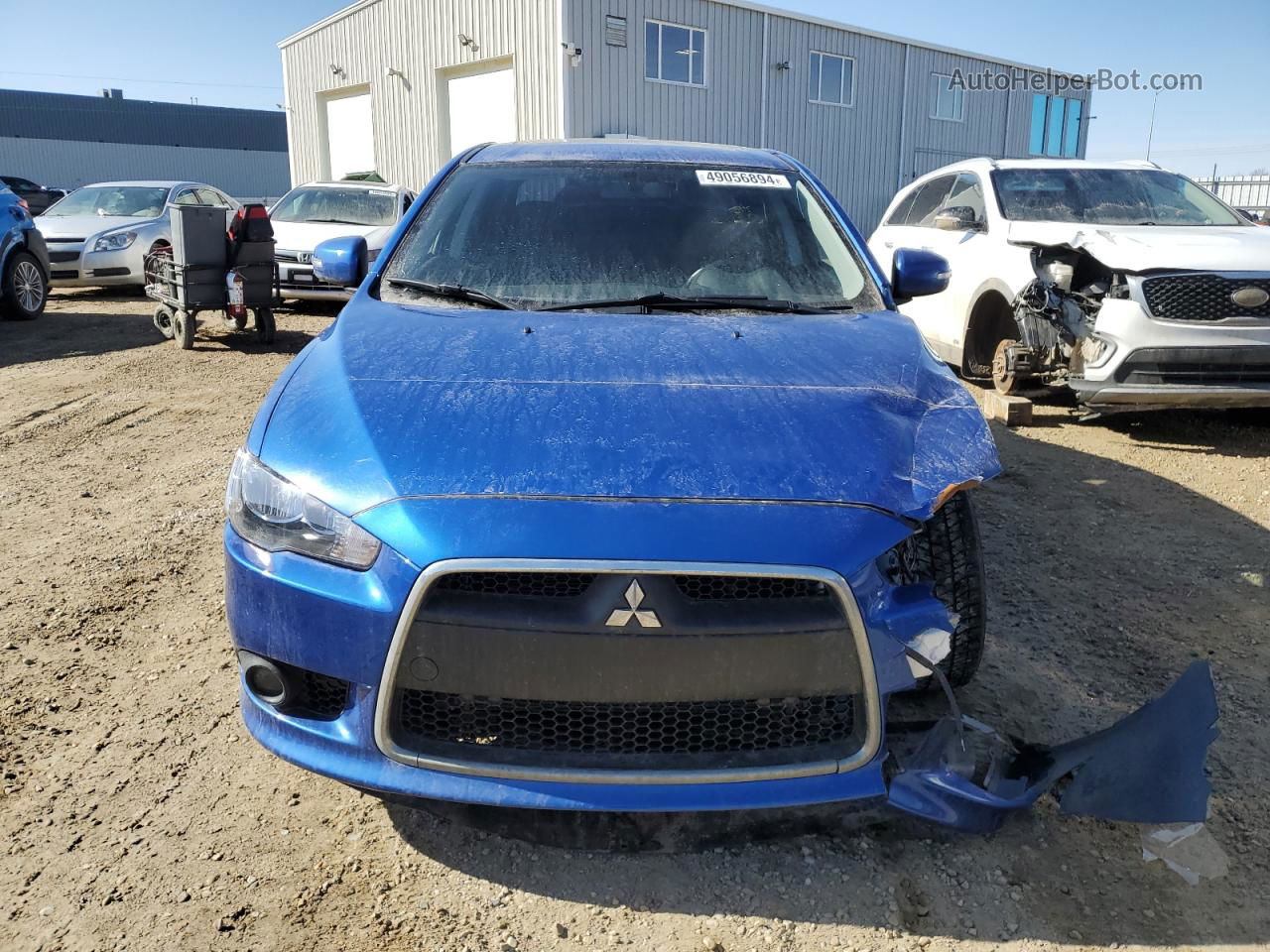 2015 Mitsubishi Lancer Se Blue vin: JA32V2FW2FU604084