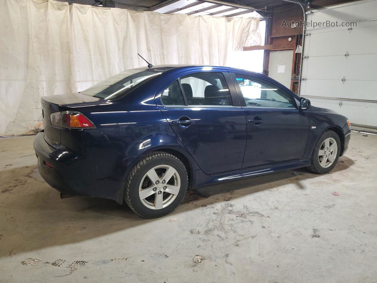 2013 Mitsubishi Lancer Se Blue vin: JA32V2FW3DU012299