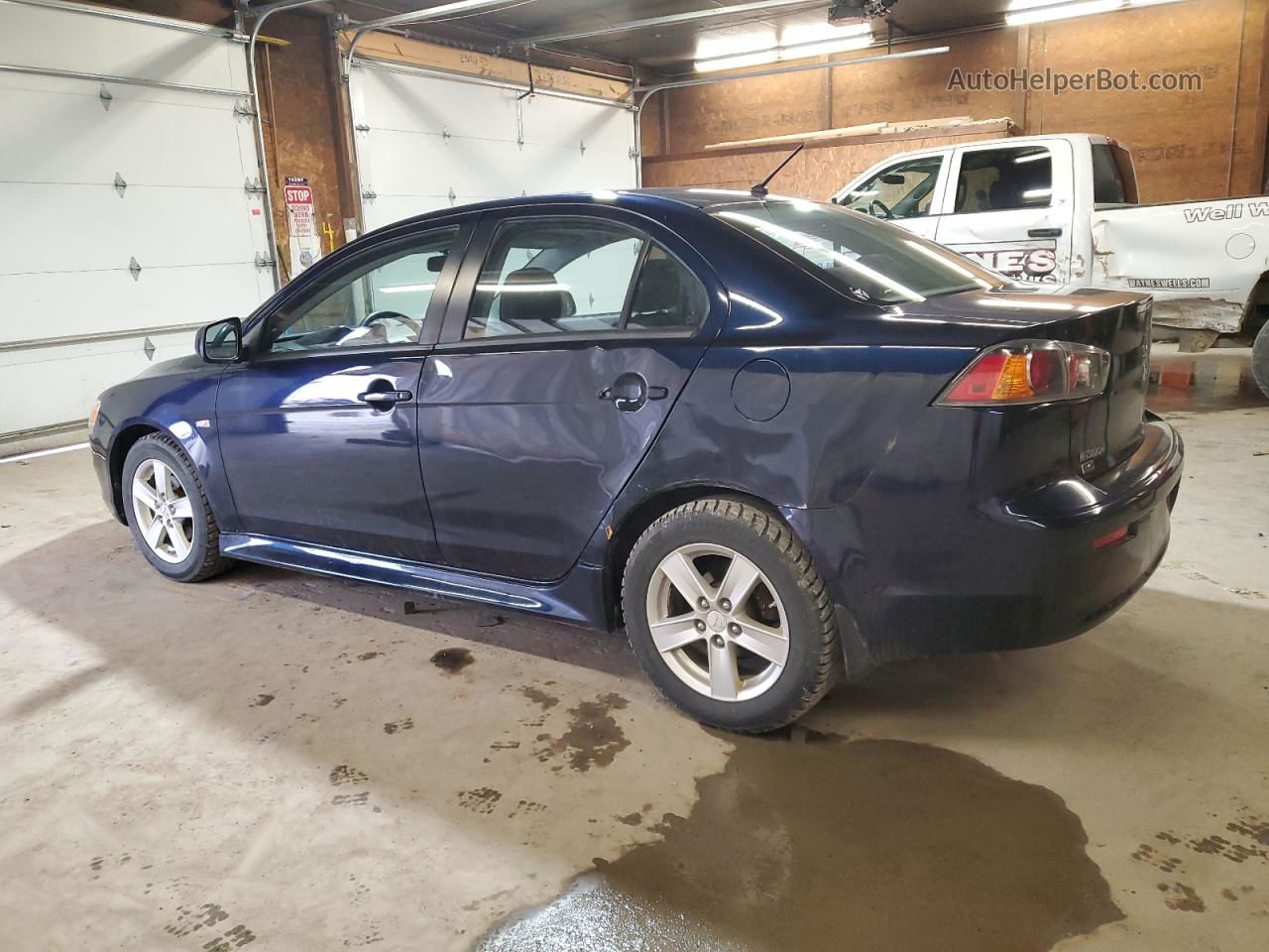 2013 Mitsubishi Lancer Se Blue vin: JA32V2FW3DU012299