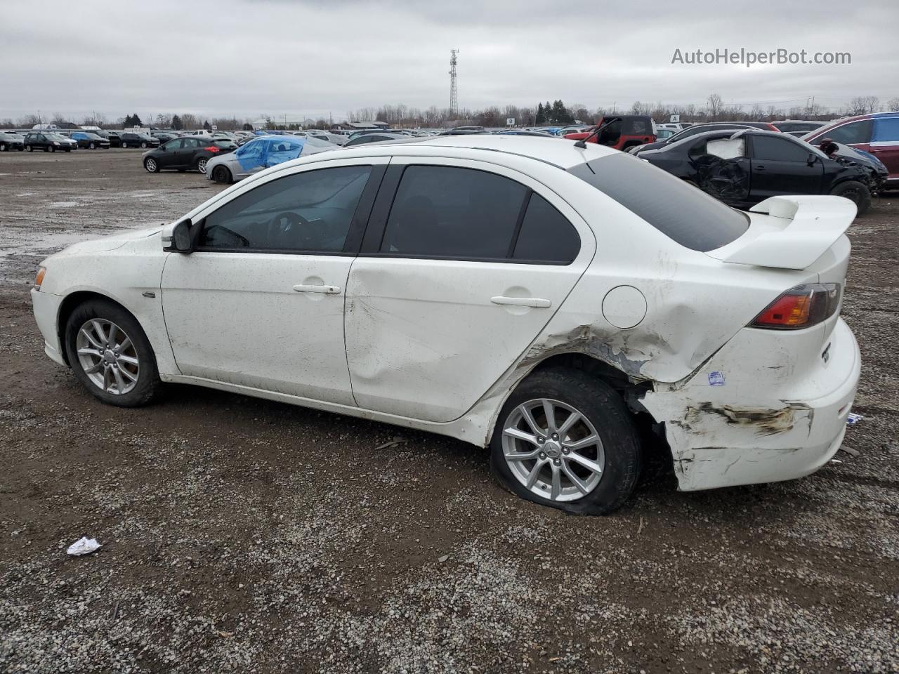 2015 Mitsubishi Lancer Se White vin: JA32V2FW3FU607964