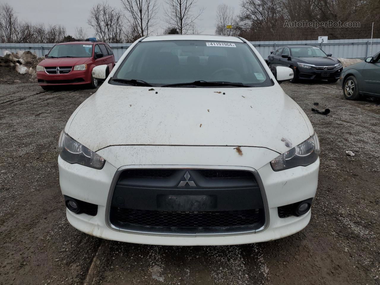 2015 Mitsubishi Lancer Se White vin: JA32V2FW3FU607964