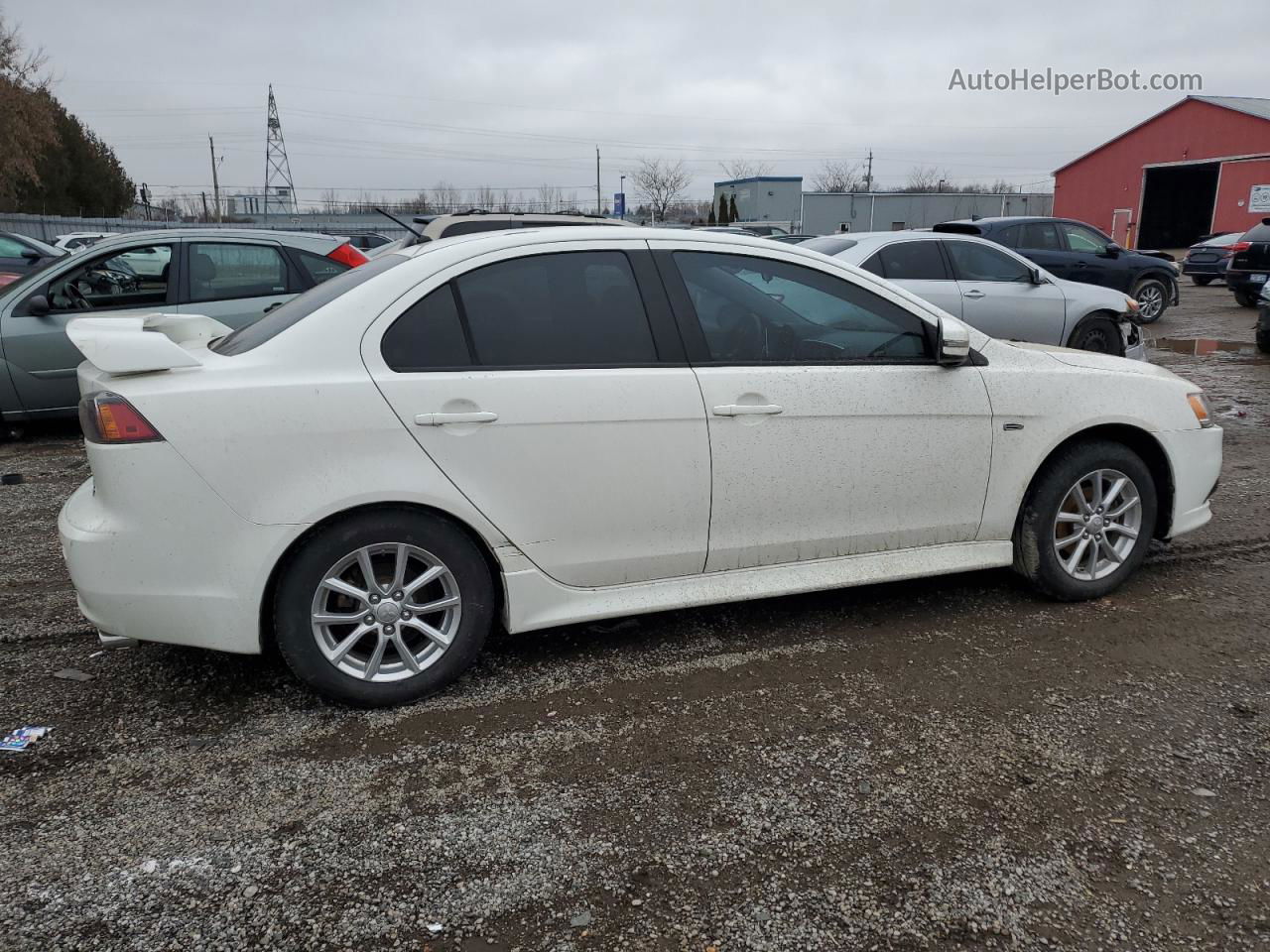 2015 Mitsubishi Lancer Se White vin: JA32V2FW3FU607964