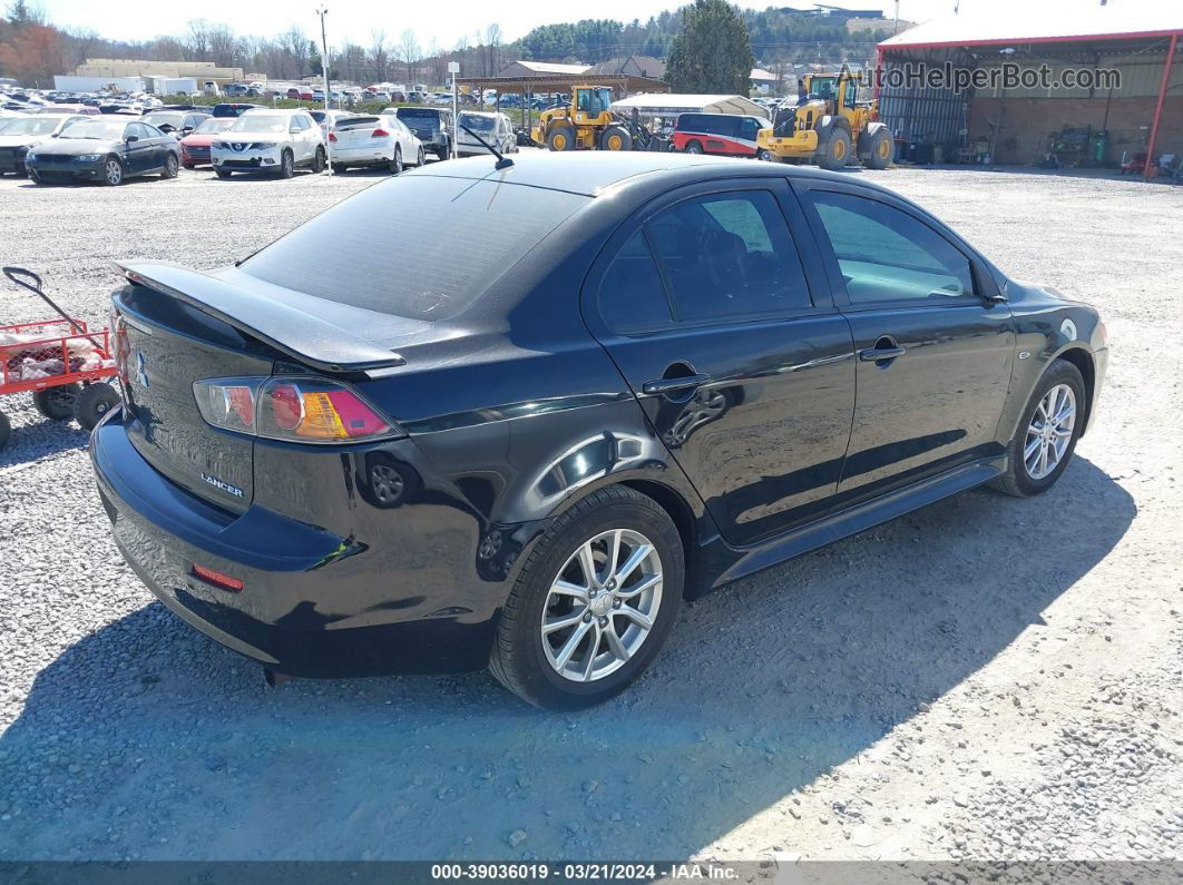 2016 Mitsubishi Lancer Es Черный vin: JA32V2FW7GU002928