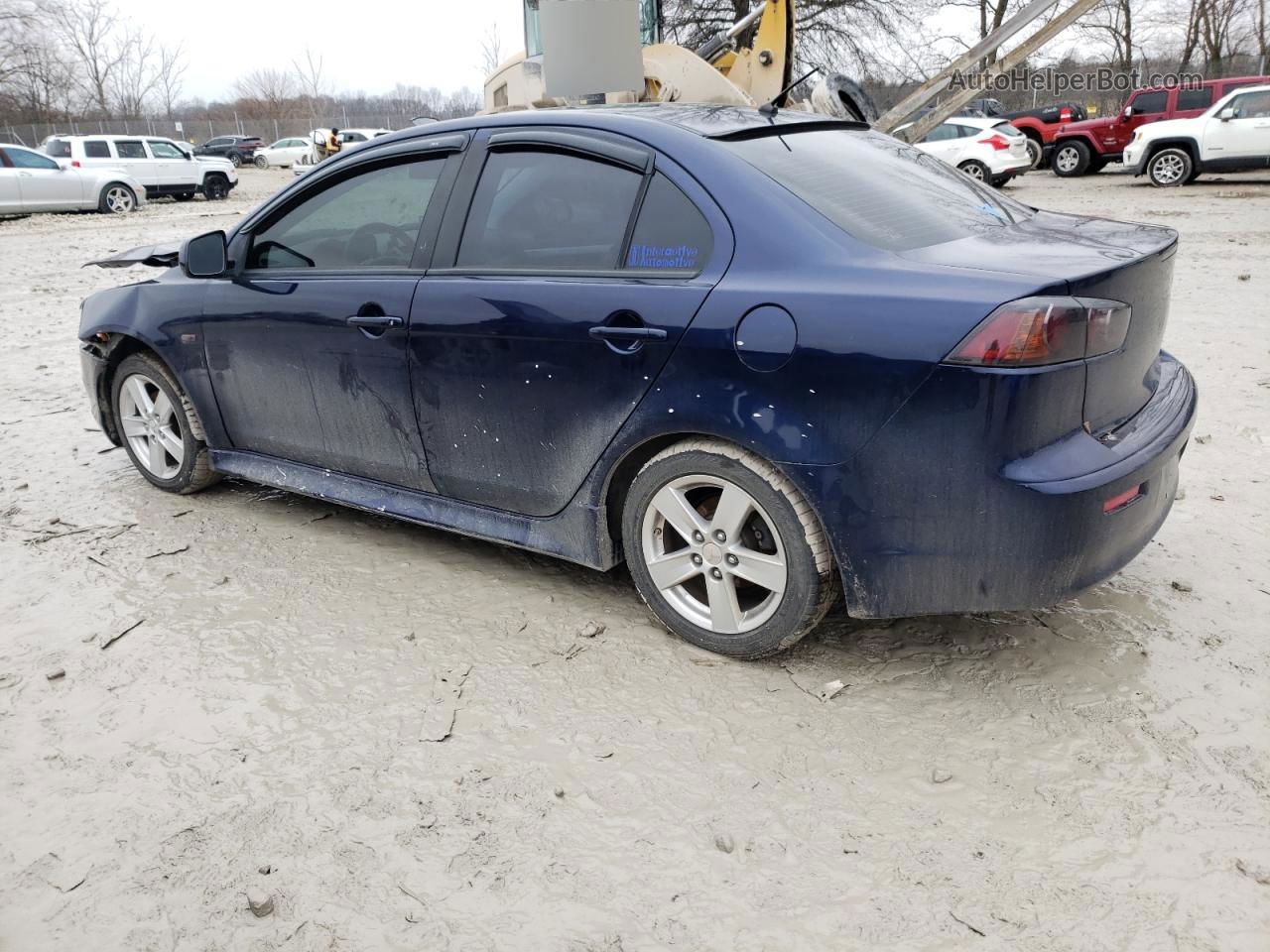 2013 Mitsubishi Lancer Se Blue vin: JA32V2FW8DU012122