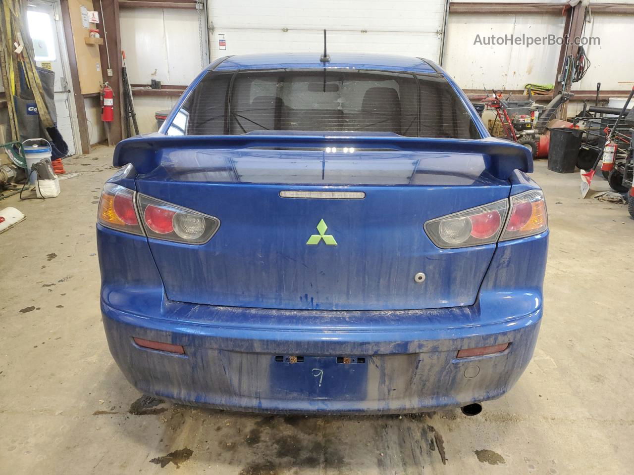 2015 Mitsubishi Lancer Se Blue vin: JA32V2FWXFU600977