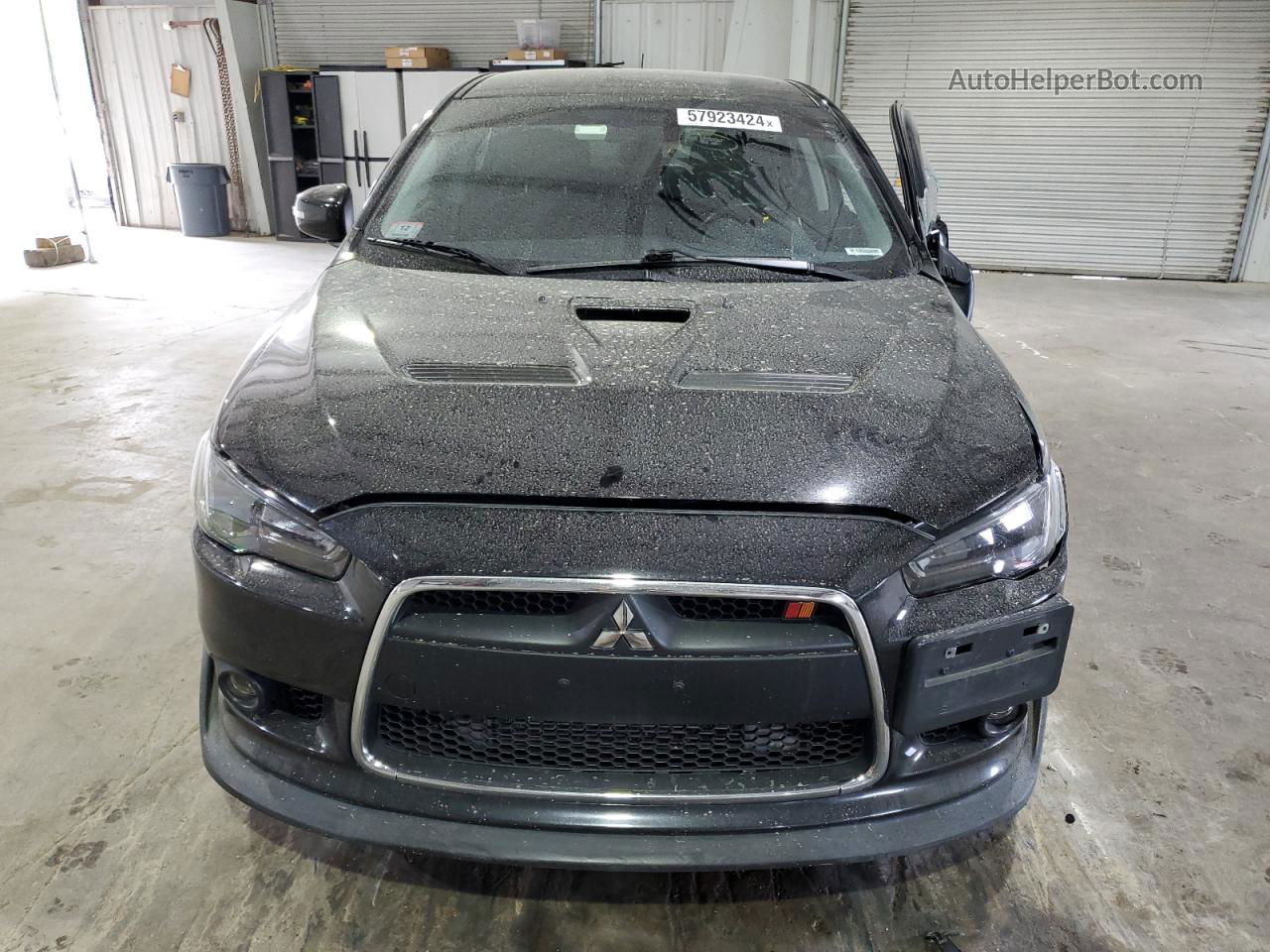 2015 Mitsubishi Lancer Ralliart Черный vin: JA32V6FVXFU014536