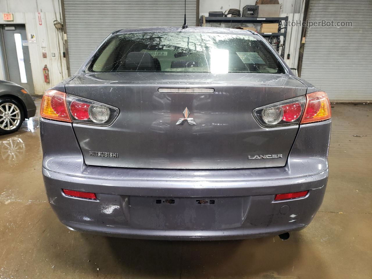 2009 Mitsubishi Lancer De Gray vin: JA3AU16U99U022639