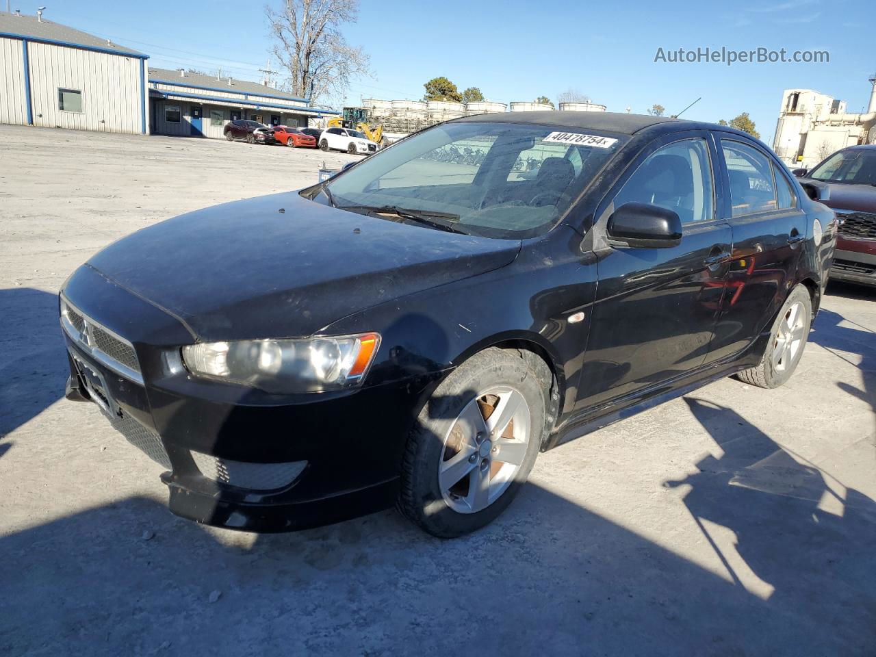 2009 Mitsubishi Lancer Es/es Sport Black vin: JA3AU26U39U004448