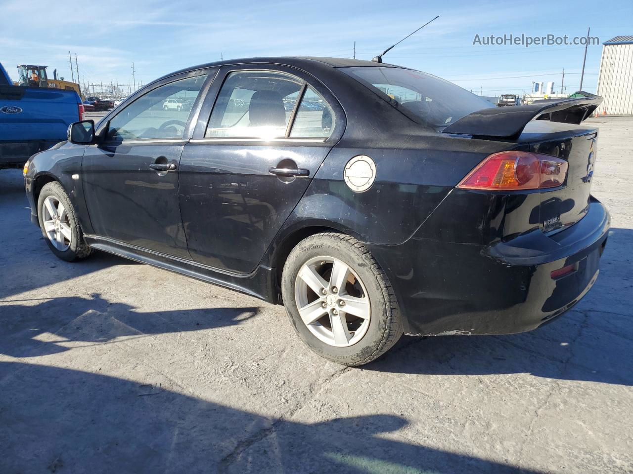 2009 Mitsubishi Lancer Es/es Sport Black vin: JA3AU26U39U004448