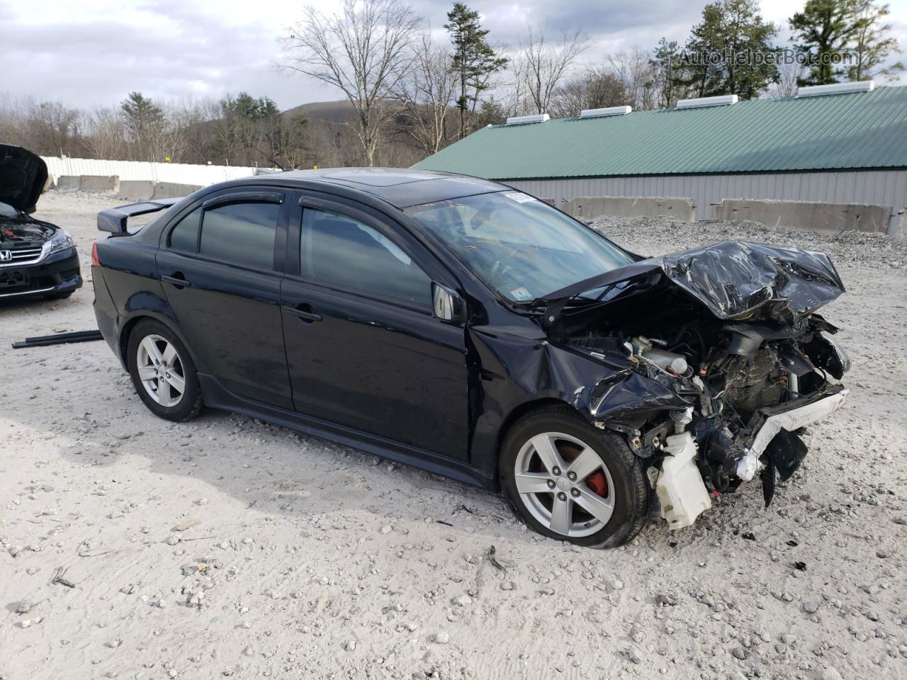 2009 Mitsubishi Lancer Es/es Sport Black vin: JA3AU26U49U020366