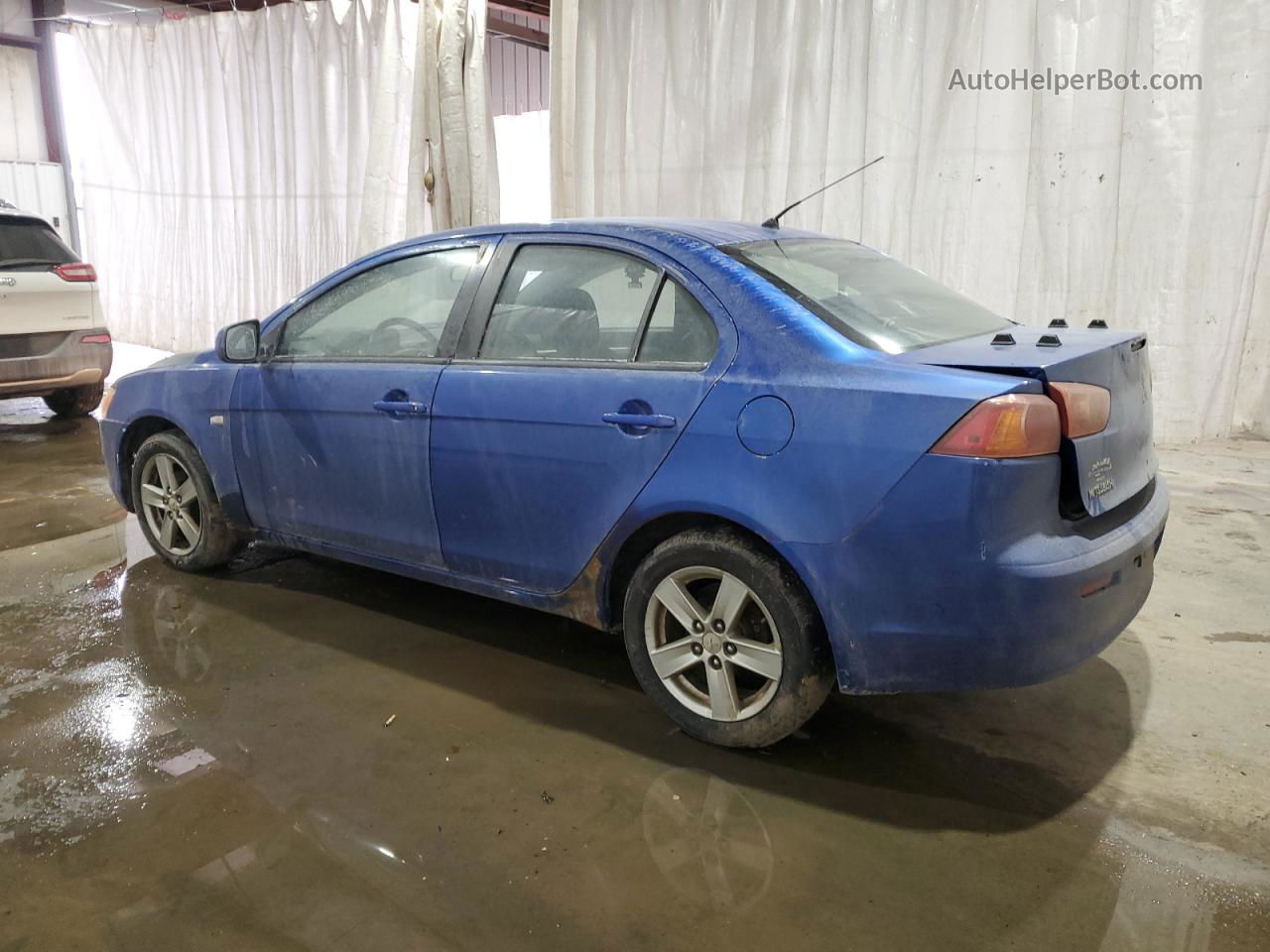 2009 Mitsubishi Lancer Es/es Sport Blue vin: JA3AU26U59U021820