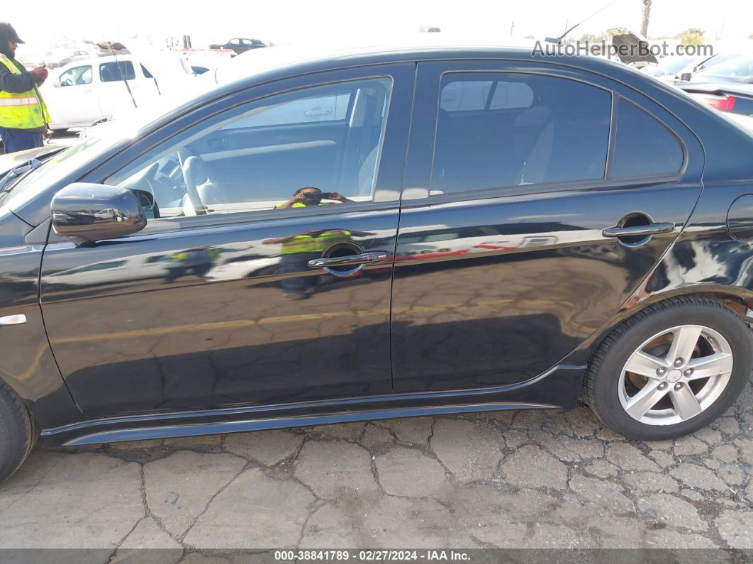 2009 Mitsubishi Lancer Es/es-sport Черный vin: JA3AU26U69U607331