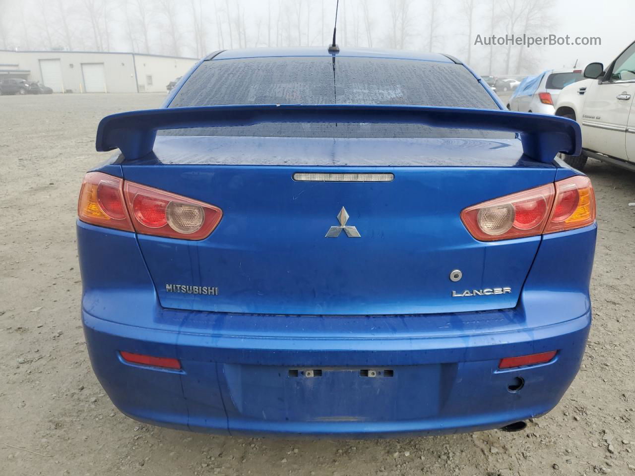 2009 Mitsubishi Lancer Es/es Sport Blue vin: JA3AU26U89U003179