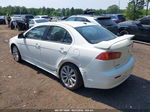 2009 Mitsubishi Lancer Gts White vin: JA3AU86W09U020708