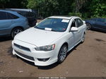 2009 Mitsubishi Lancer Gts White vin: JA3AU86W09U020708