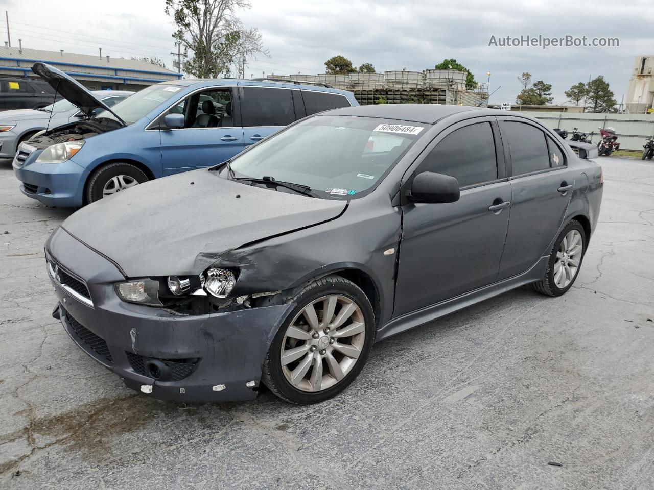 2009 Mitsubishi Lancer Gts Charcoal vin: JA3AU86W39U041004