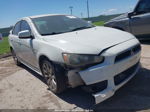 2009 Mitsubishi Lancer Gts White vin: JA3AU86W59U033180