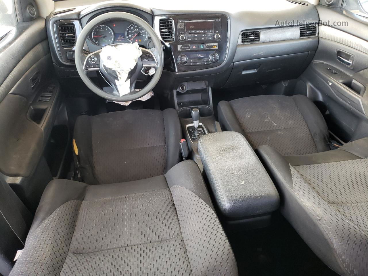 2014 Mitsubishi Outlander Es Серебряный vin: JA4AD2A30EZ004155