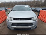 2014 Mitsubishi Outlander Es Silver vin: JA4AD2A30EZ006147