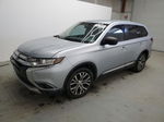 2017 Mitsubishi Outlander Es Silver vin: JA4AD2A30HZ047060