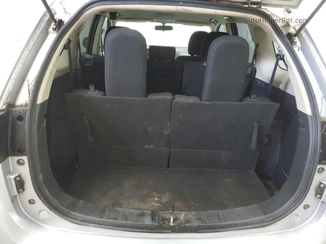 2017 Mitsubishi Outlander Es Silver vin: JA4AD2A30HZ047060 Damage: Luggage Carpeting, Stained, Permanent