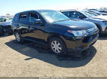 2014 Mitsubishi Outlander Es Черный vin: JA4AD2A32EZ004710