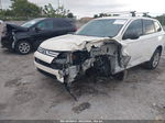 2014 Mitsubishi Outlander Es Белый vin: JA4AD2A32EZ013276