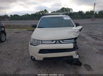 2014 Mitsubishi Outlander Es White vin: JA4AD2A32EZ013276