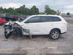 2014 Mitsubishi Outlander Es White vin: JA4AD2A32EZ013276