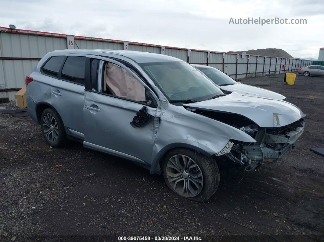 2016 Mitsubishi Outlander Es Silver vin: JA4AD2A32GZ016259