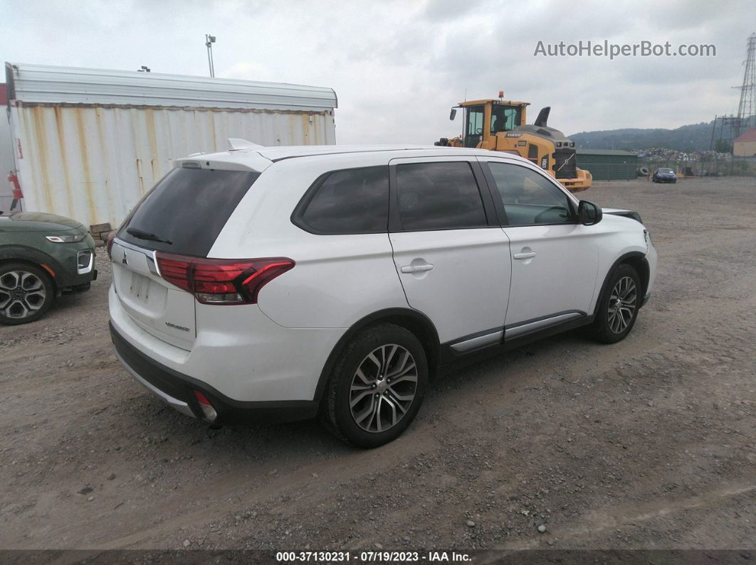 2017 Mitsubishi Outlander Es Белый vin: JA4AD2A32HZ017719