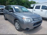 2014 Mitsubishi Outlander Es Gray vin: JA4AD2A33EZ007891