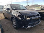 2015 Mitsubishi Outlander Es Black vin: JA4AD2A33FZ001641