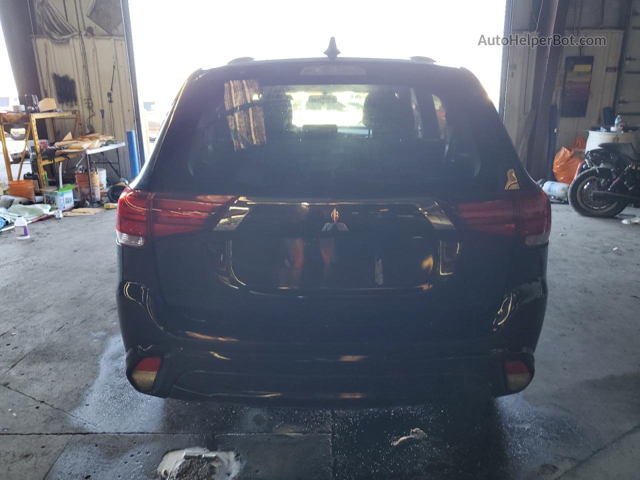 2017 Mitsubishi Outlander Es Black vin: JA4AD2A33HZ050955