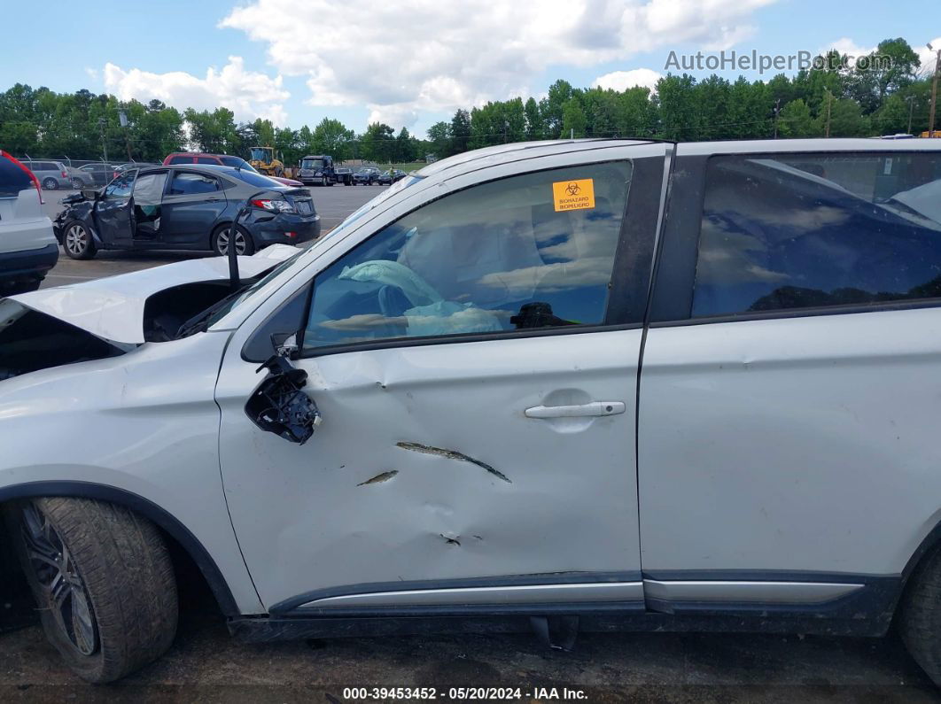 2017 Mitsubishi Outlander Es White vin: JA4AD2A33HZ066895