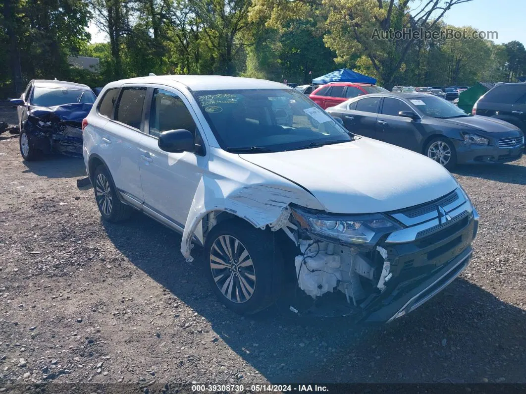 2020 Mitsubishi Outlander Es 2.4 White vin: JA4AD2A33LZ044758