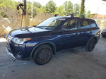 2015 Mitsubishi Outlander Es Blue vin: JA4AD2A34FZ013295